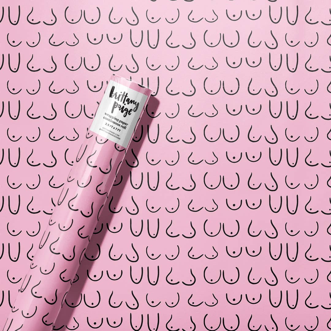 Boobs Wrapping Paper