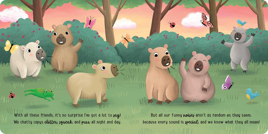 I Love Being a Capybara Padded Board Book