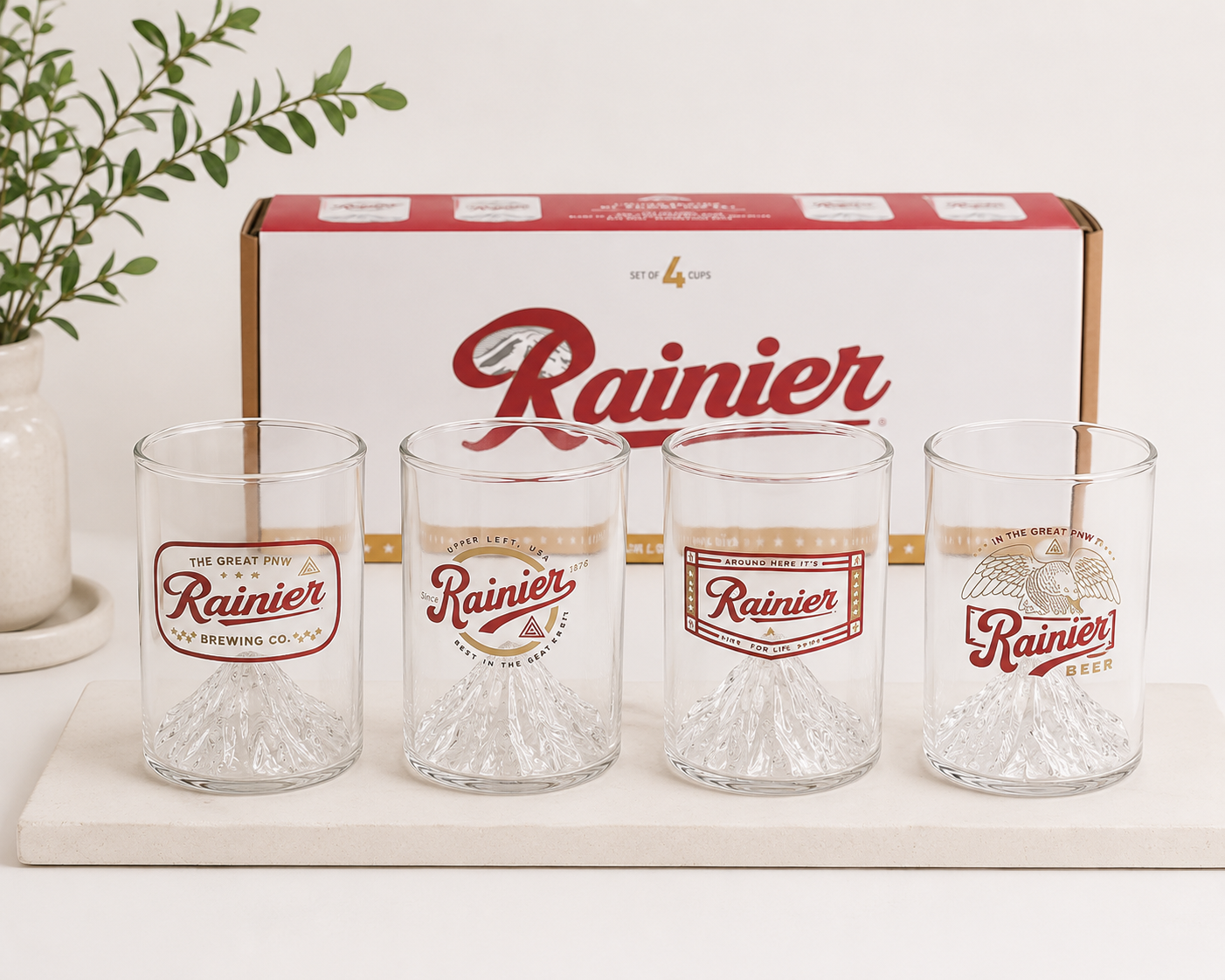 Rainier Greatest Hits Cup Set