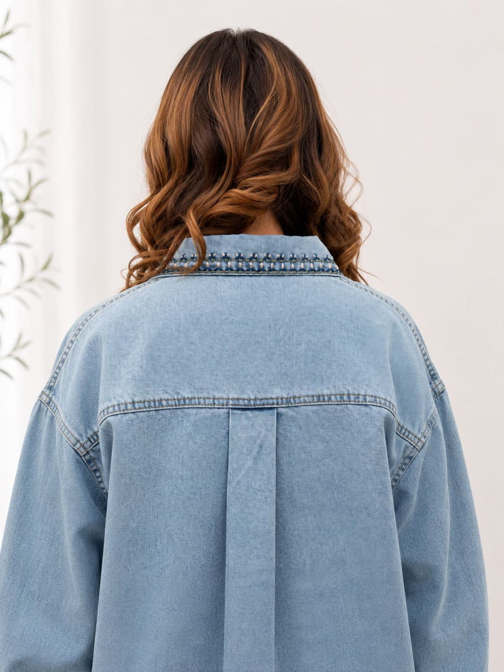 Eddy Embroidered Denim Shirt