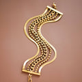 Chain Bracelet 18K Gold Plated Waterproof Stainless Steel