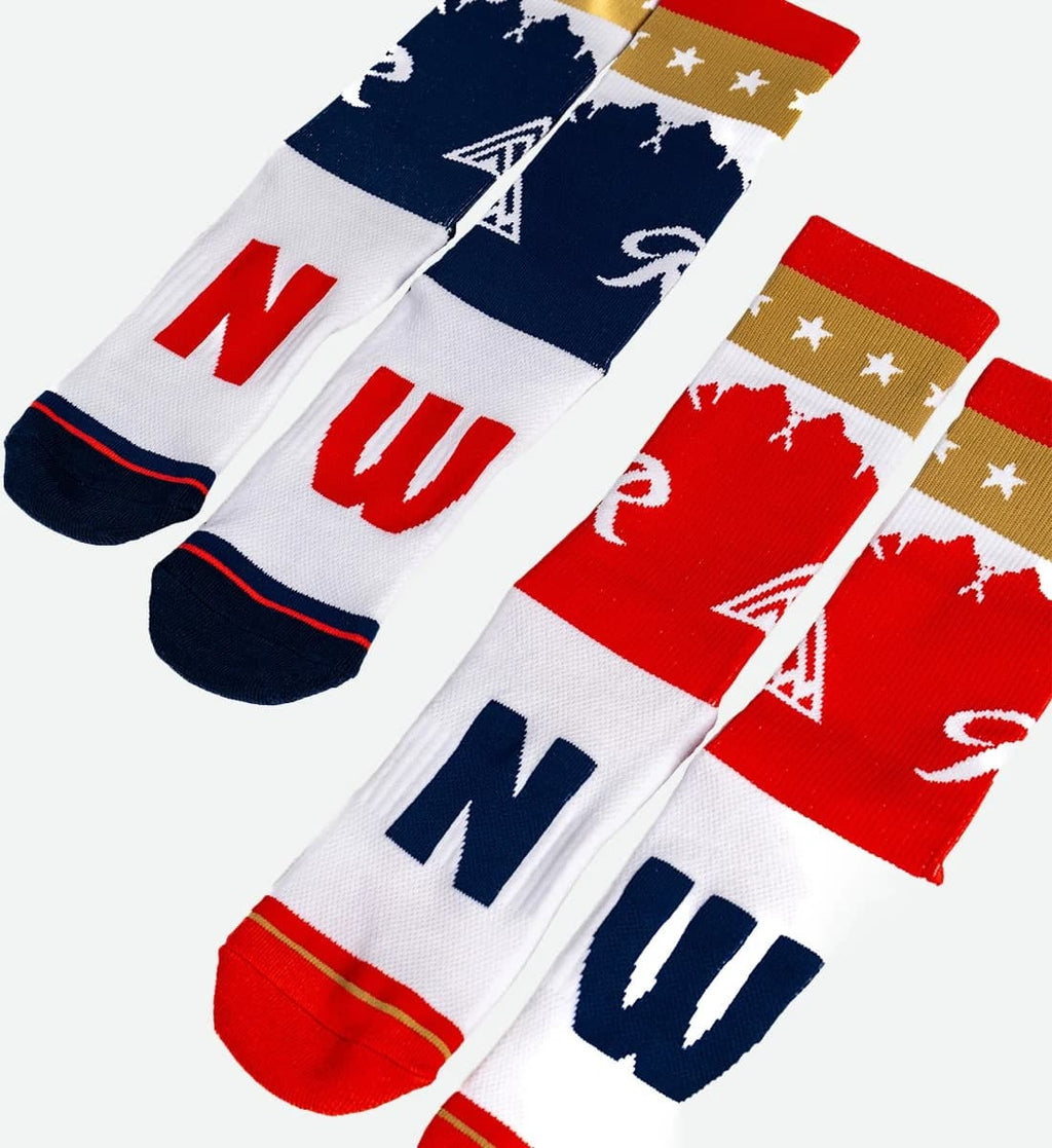 The Great PNW Rainier Mountain Fresh Socks 2 Pack