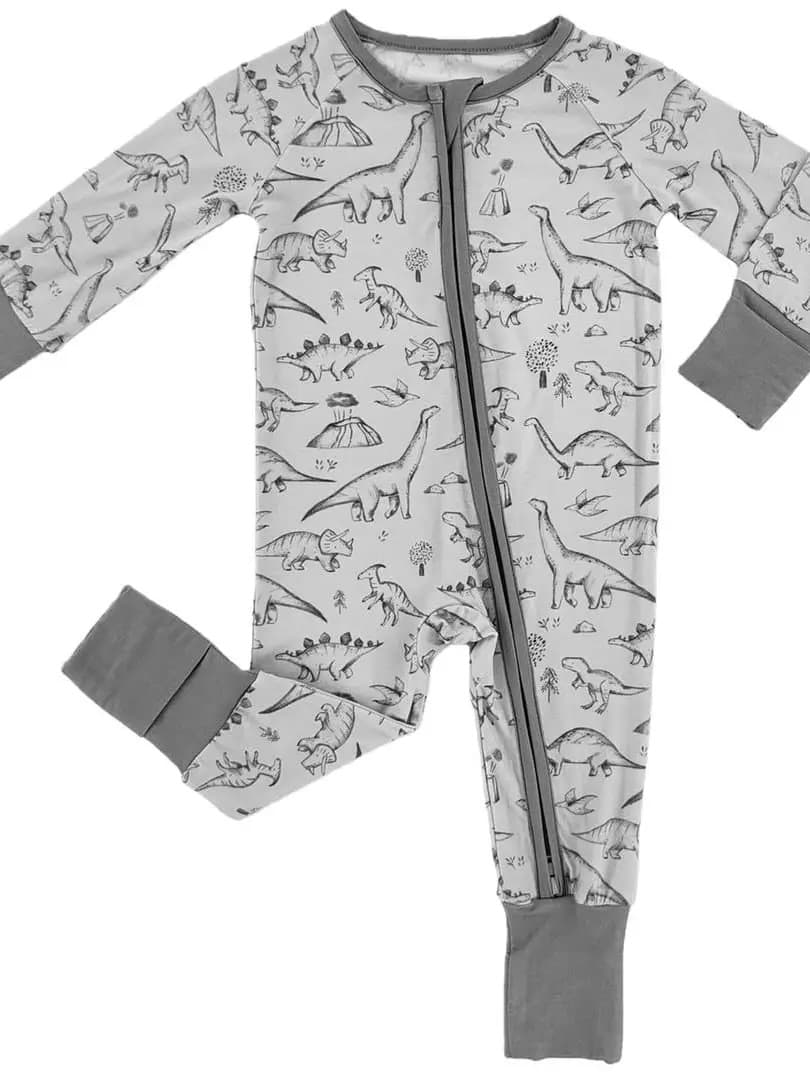 Dino Doodles Bamboo Sleeper