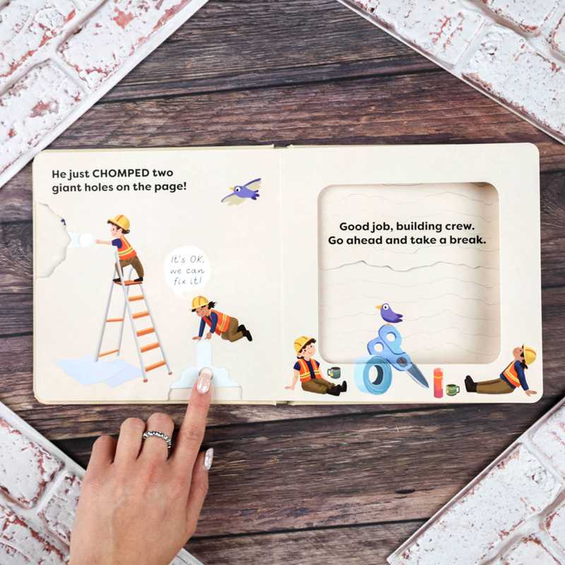 Fix This Book: A Dinosaur Broke It! Board Book