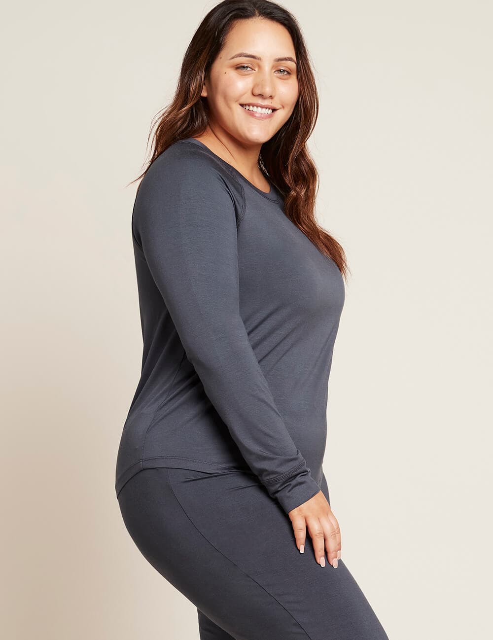 Boody Storm Goodnight Bamboo Raglan Sleep Top