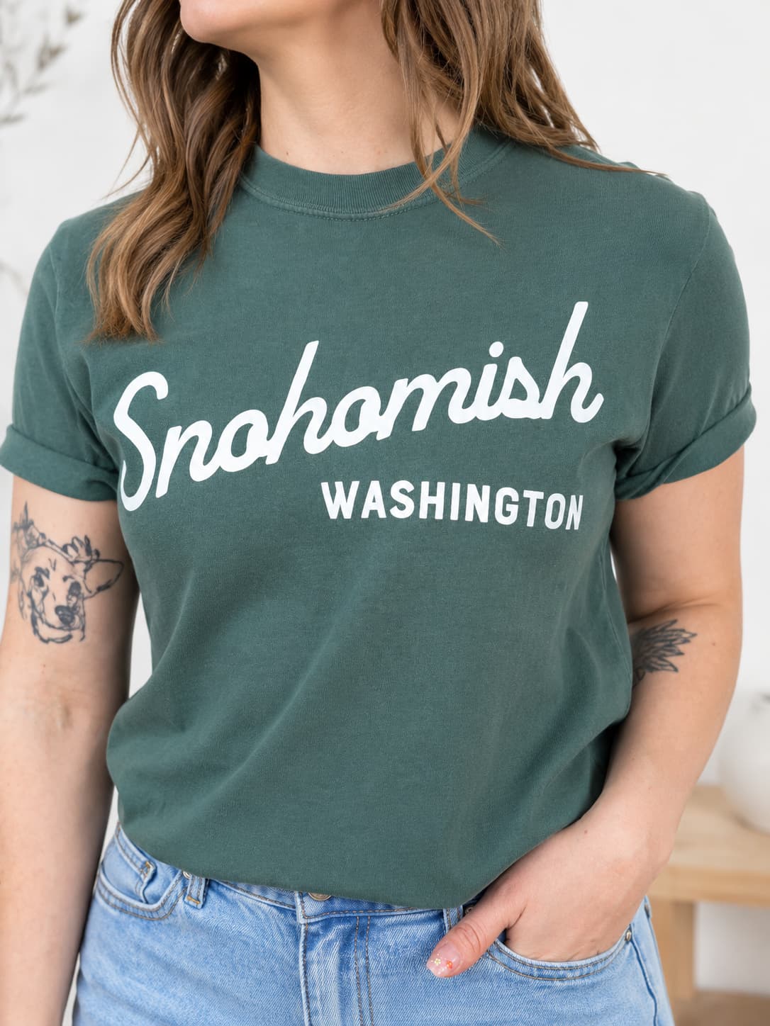 Blue Spruce Snohomish Washington Tee