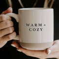 Warm & Cozy Stoneware Mug